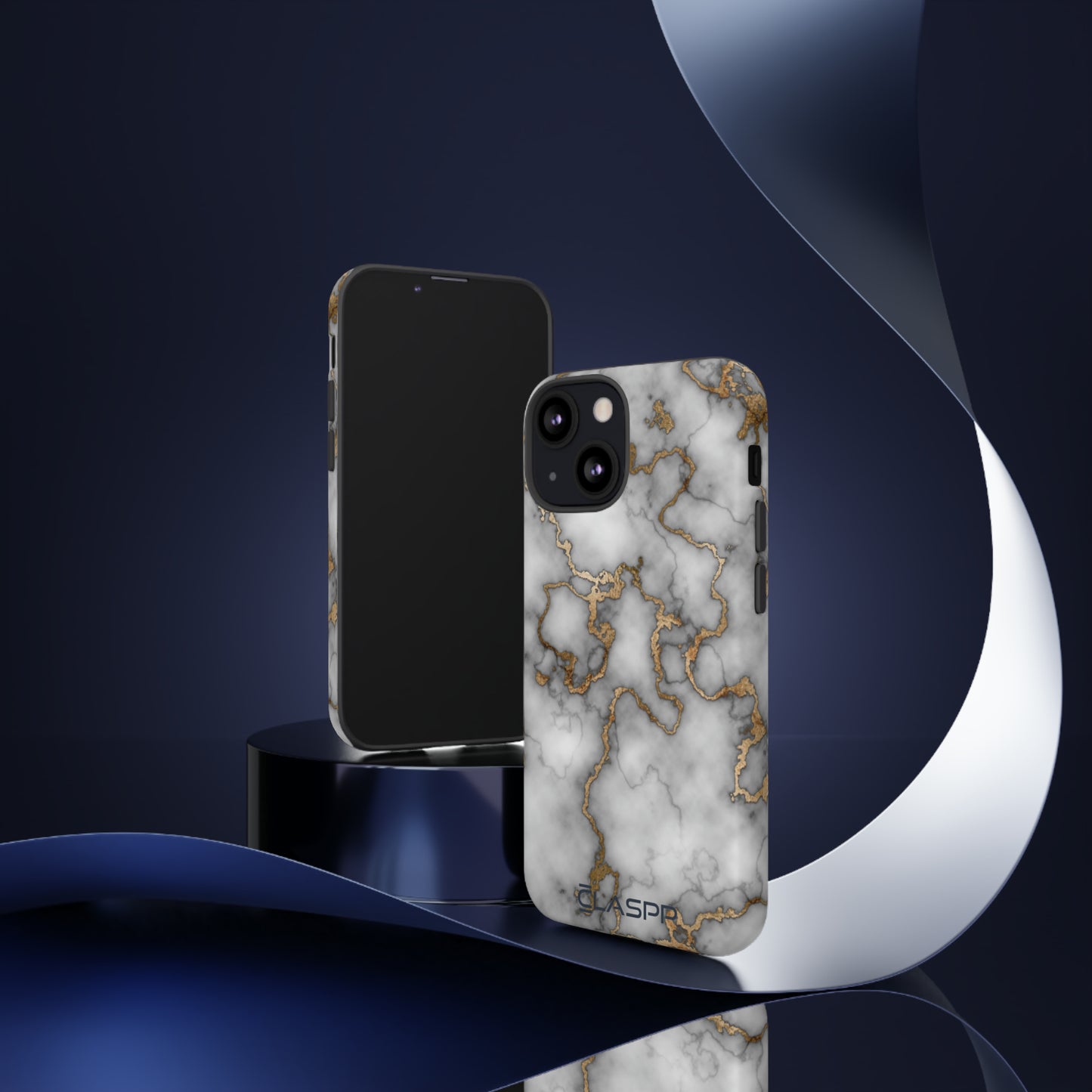 Carrara Golden Marble | Hardshell Dual Layer Phone Case