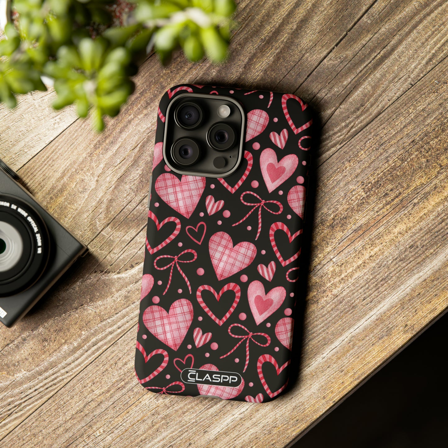 Heartbeat Haven | Valentine's Day | Hardshell Dual Layer Phone Case