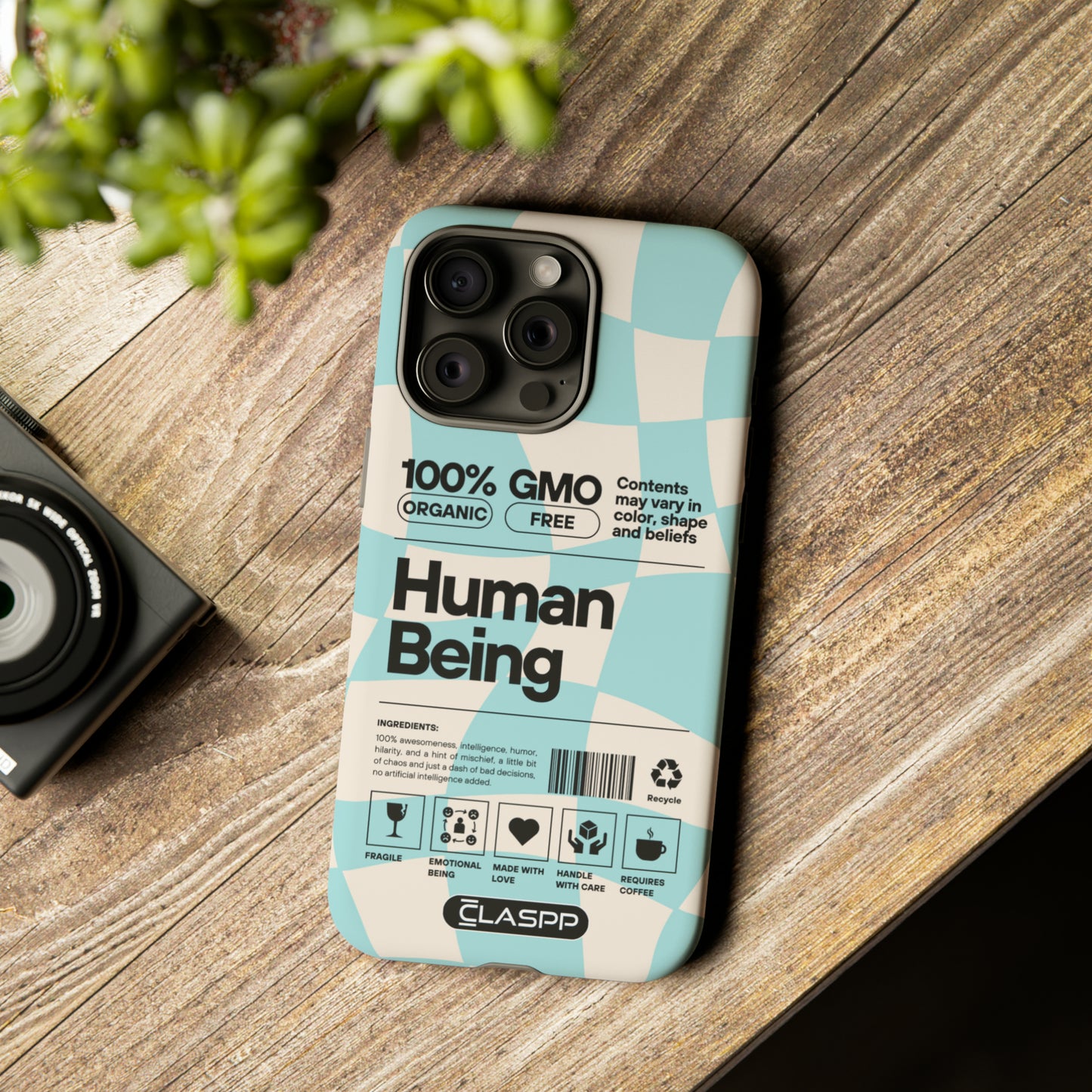 Human Being Colorful #101 | Recyclable Dual Layer Tough Phone Case