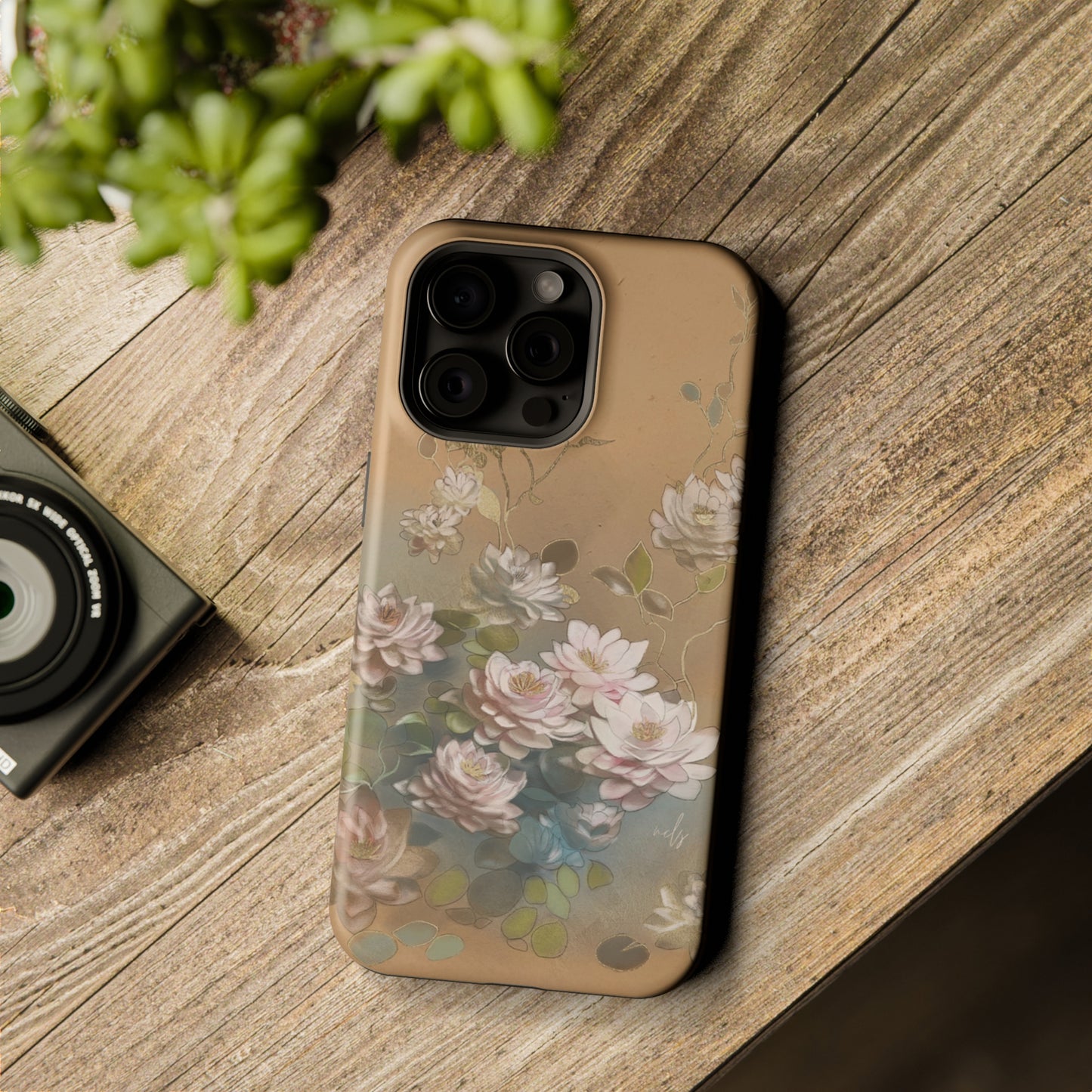 Lotus | Faith Sycaoyao Collection | MagSafe Dual Layer Phone Case
