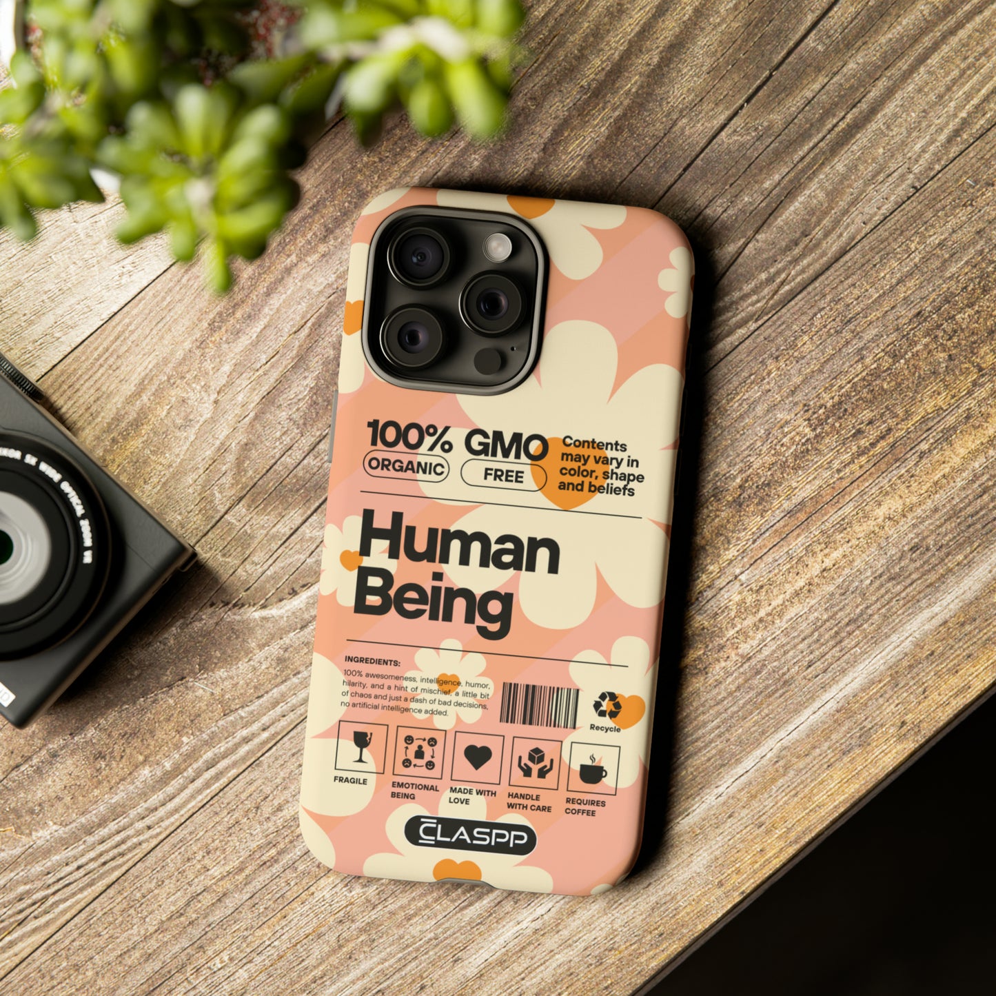 Human Being Funky #101 | Recyclable Dual Layer Tough Phone Case