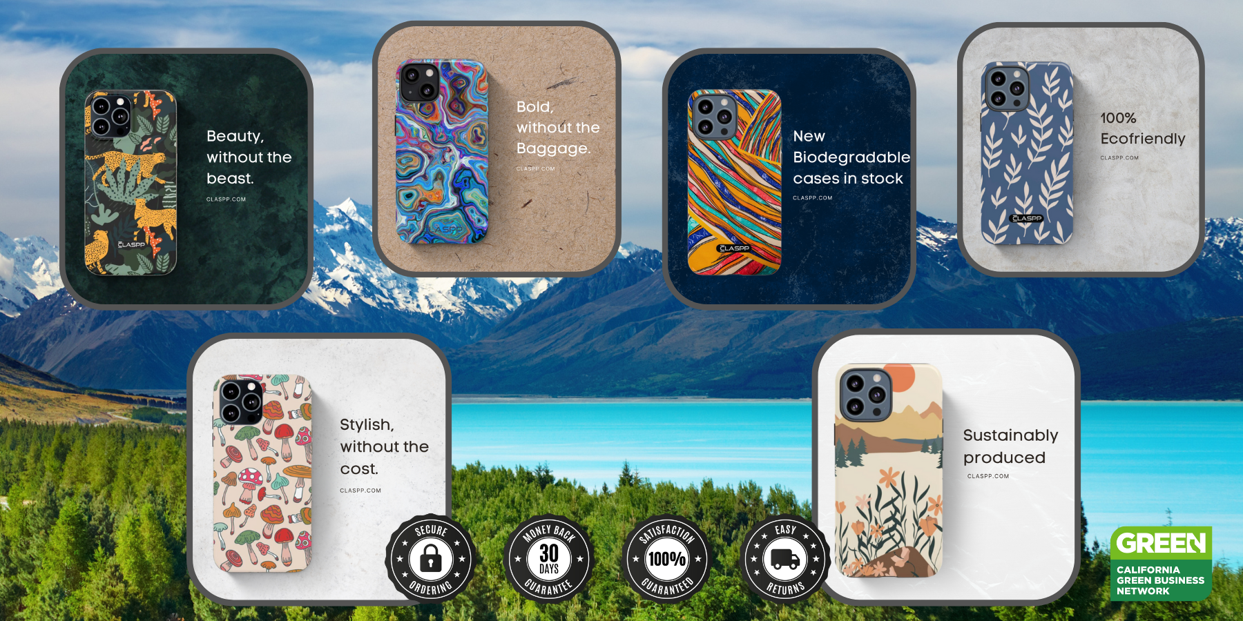 CLASPP Sustainable Phone Cases