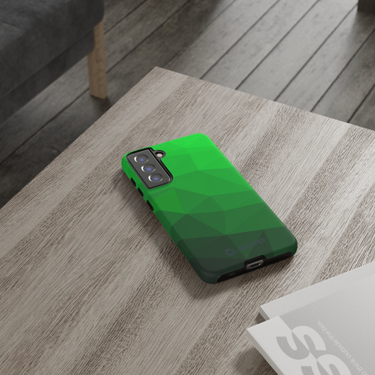 Emerald Poly | Hardshell Dual Layer Phone Case