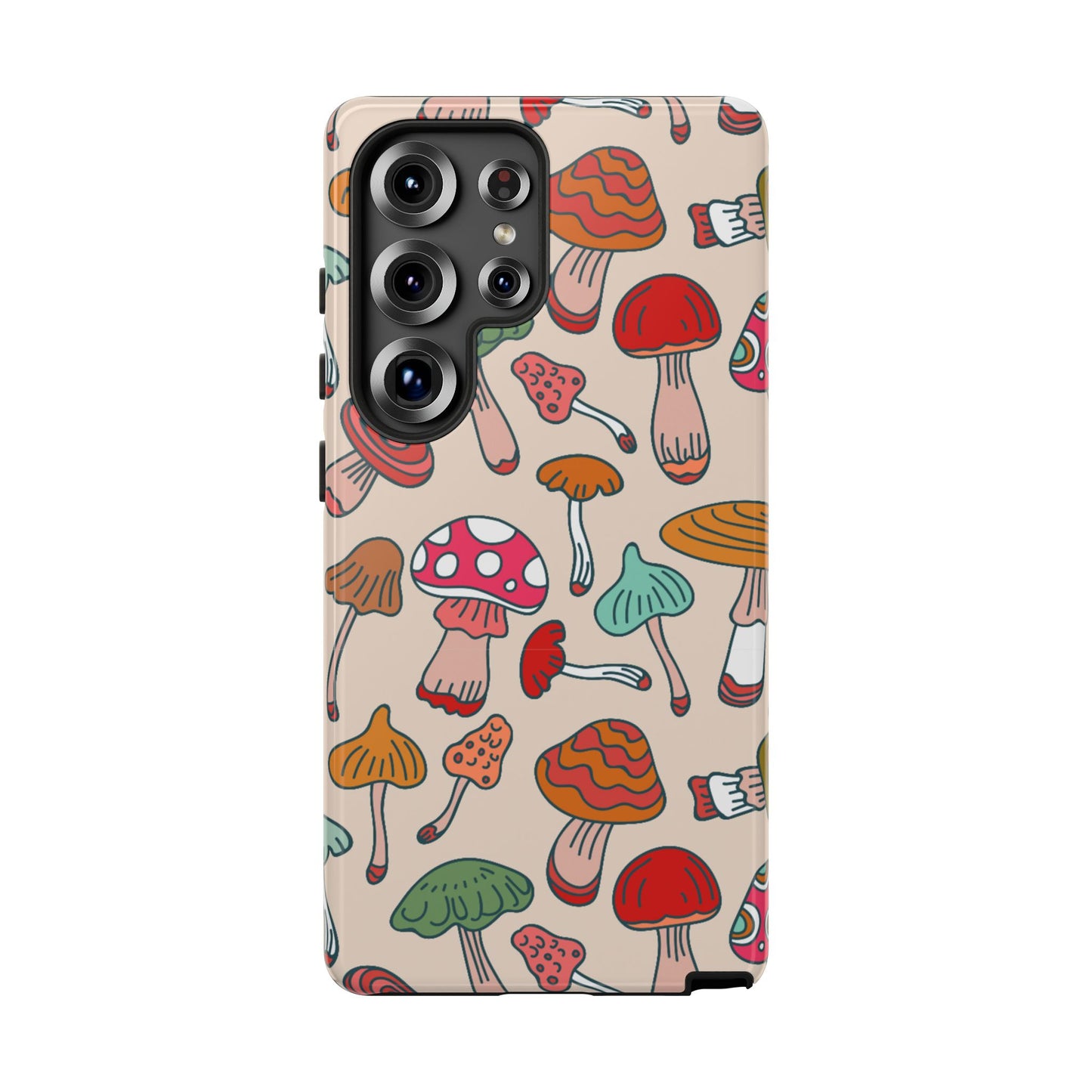 Phone Case - Wild Mushroom Design, Tough Cases for Extra Protection