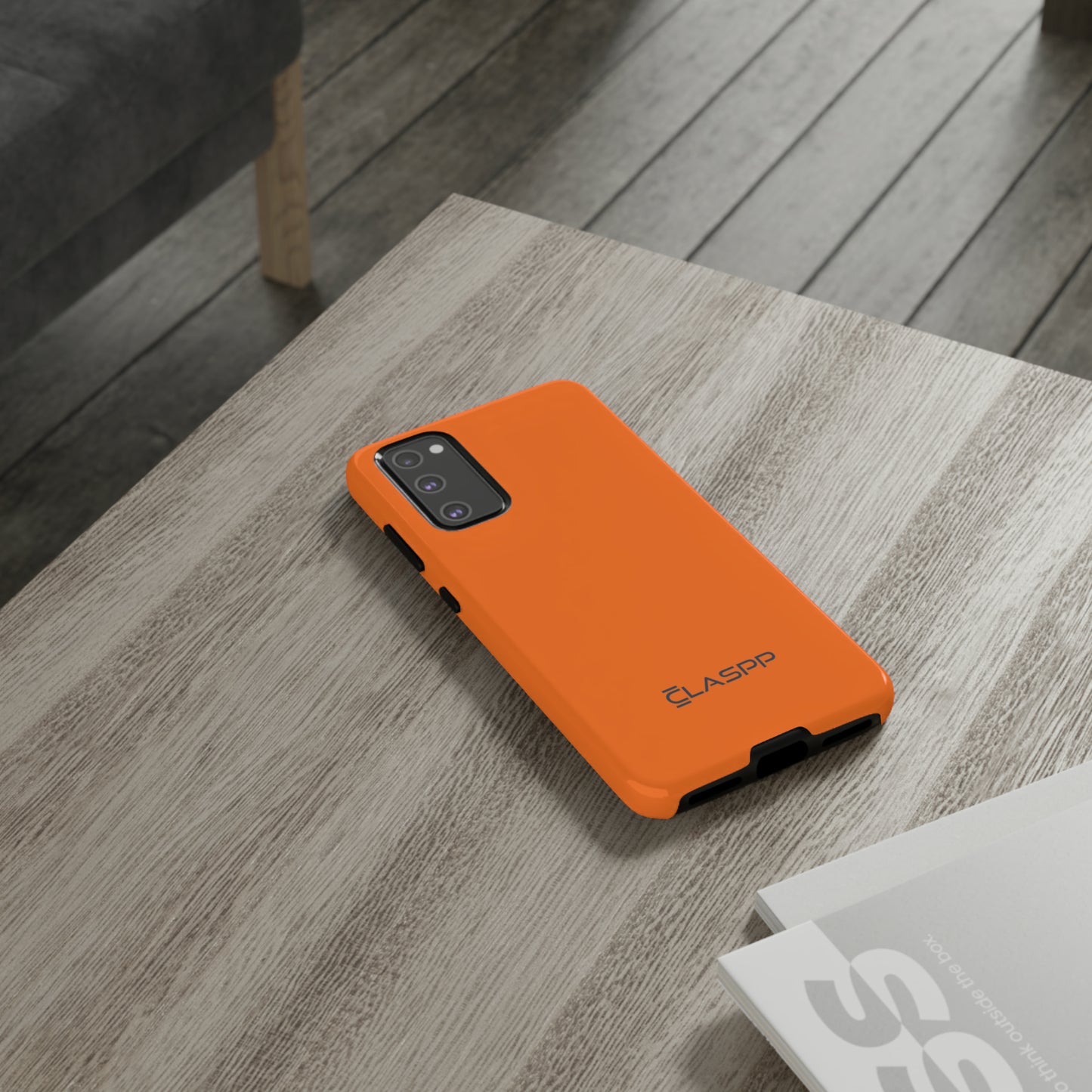 Tangerine Orange | Hardshell Dual Layer Phone Case