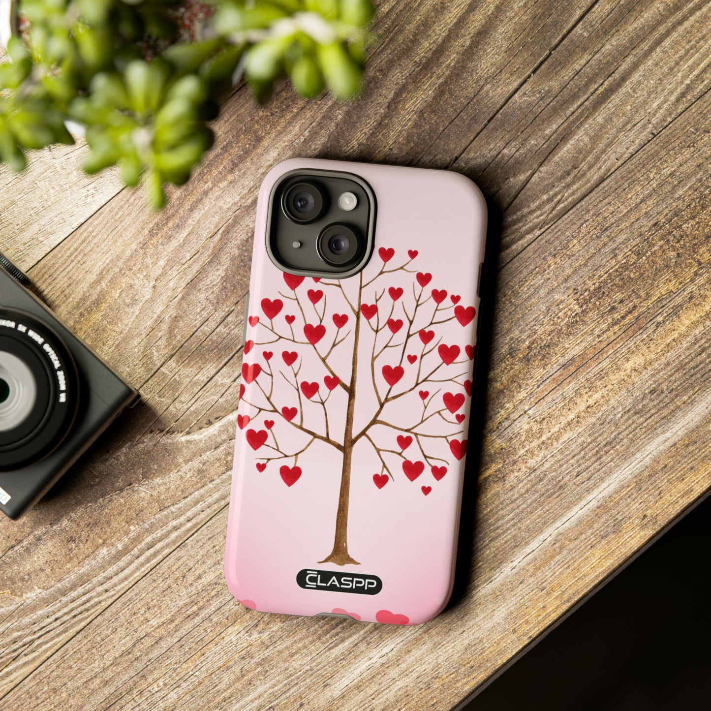 Tree of Hearts | Valentine's Day | Hardshell Dual Layer Phone Case