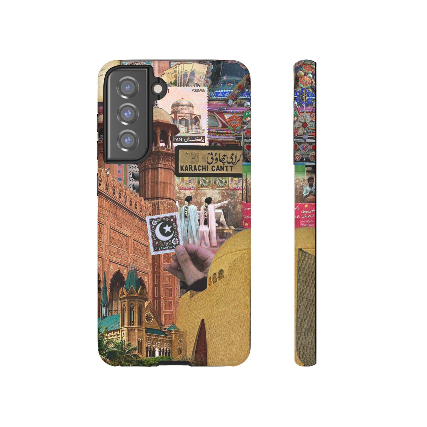 Postcard from Karachi – The City of Lights Phone Case