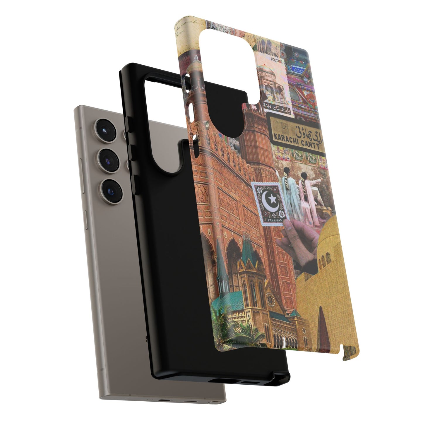 Postcard from Karachi – The City of Lights Phone Case