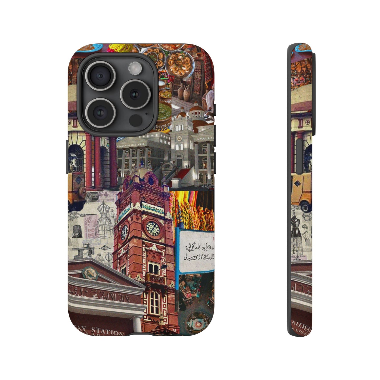 Postcard from Faisalabad – The Textile Heartbeat Phone Case