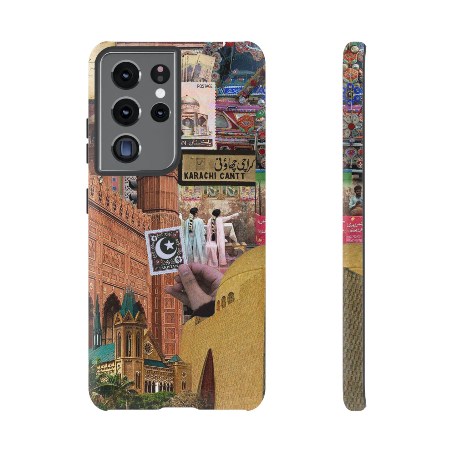 Postcard from Karachi – The City of Lights Phone Case