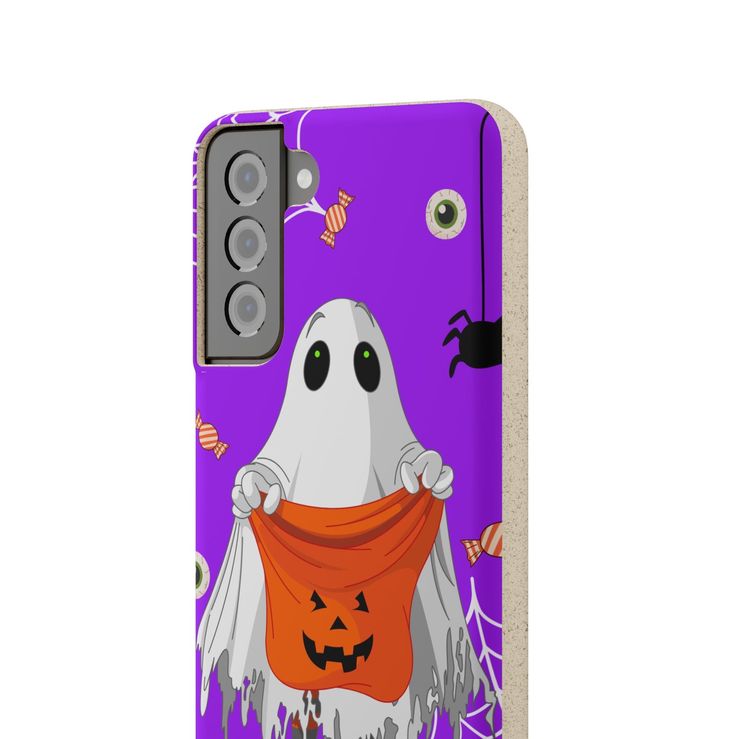 Trick or Treat Purple | Plant-Based Biodegradable Phone Case