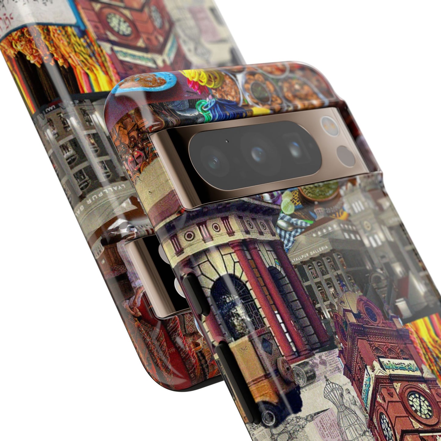 Postcard from Faisalabad – The Textile Heartbeat Phone Case