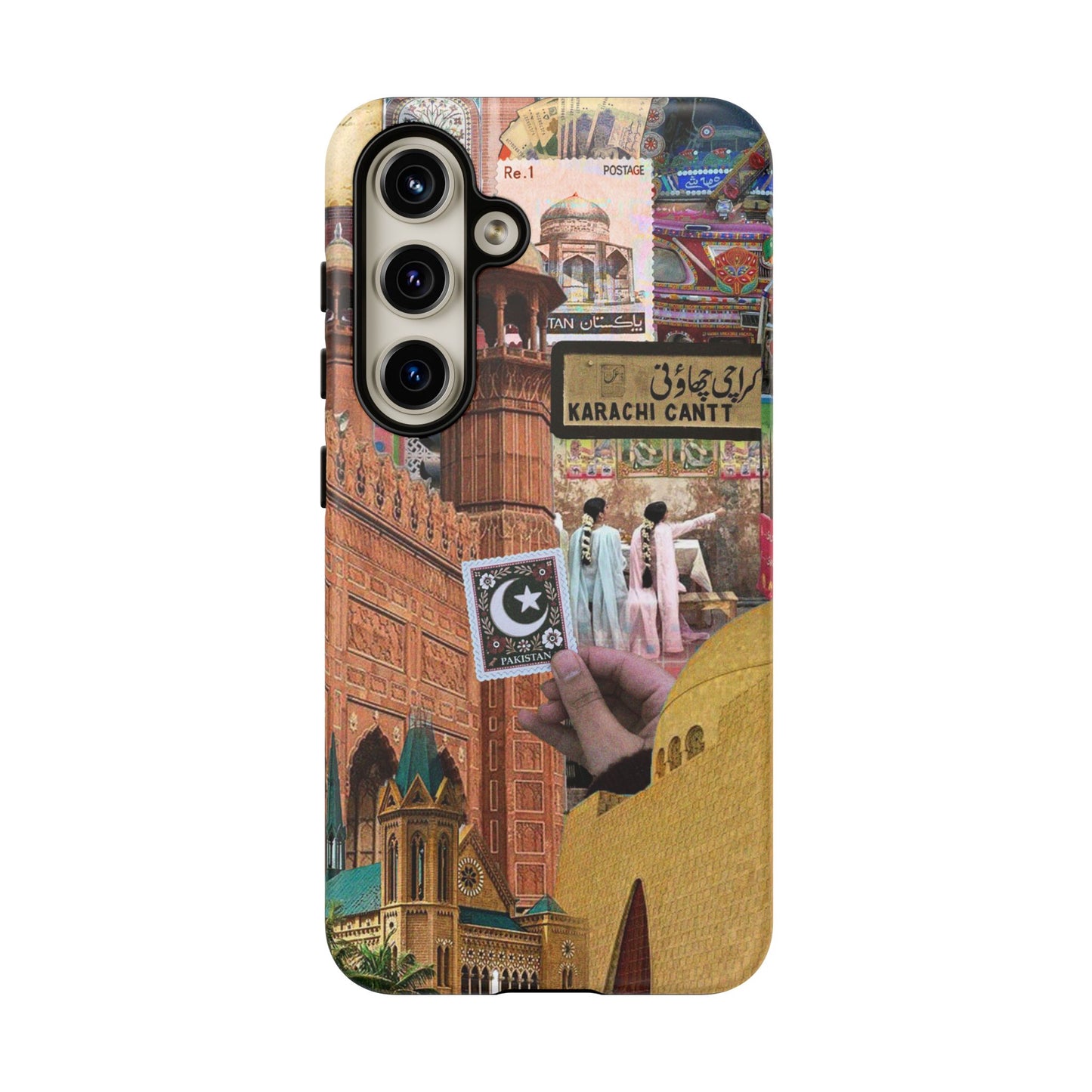Postcard from Karachi – The City of Lights Phone Case