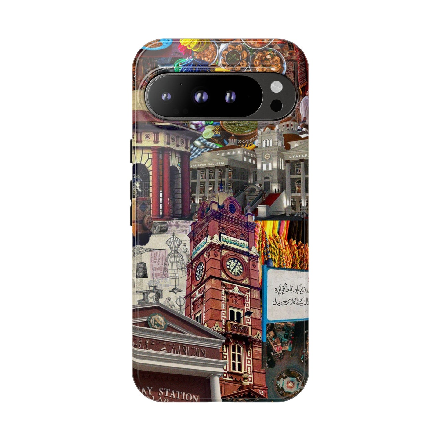 Postcard from Faisalabad – The Textile Heartbeat Phone Case