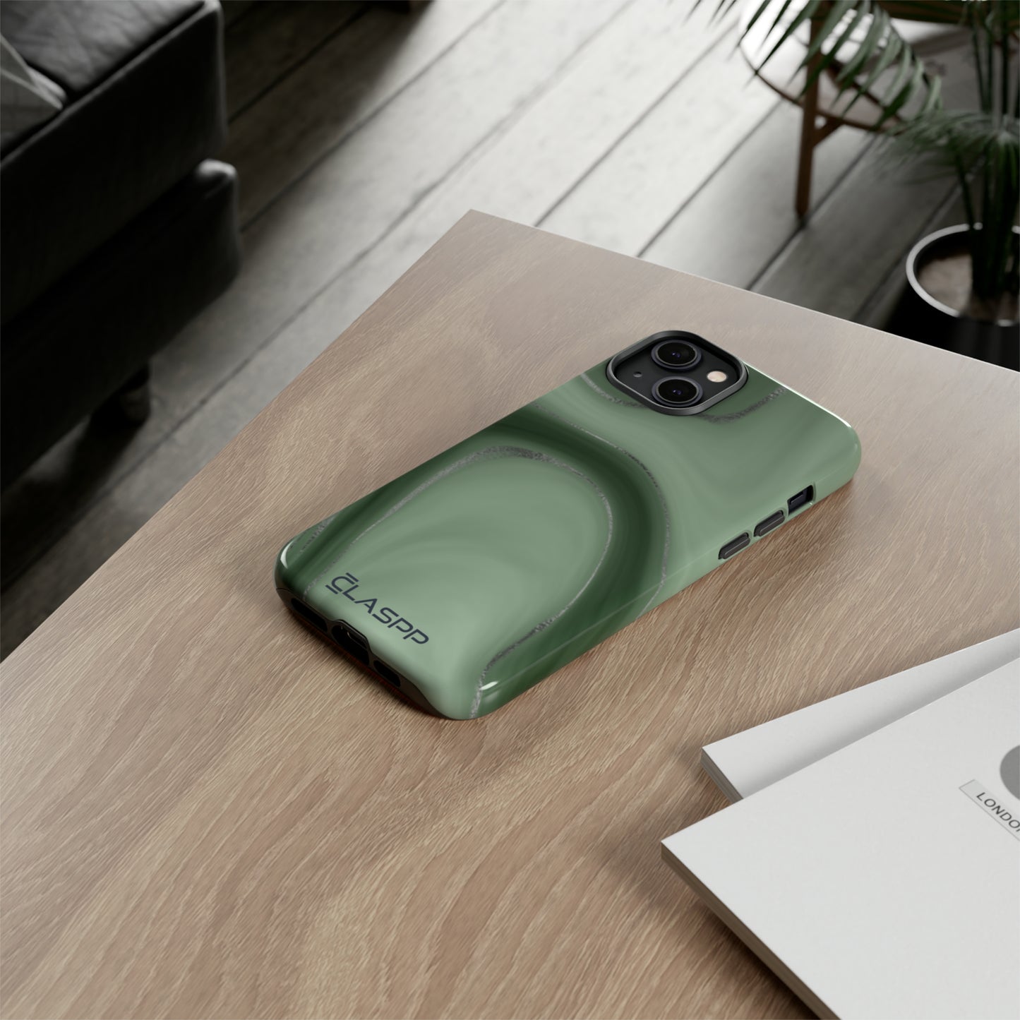 Emerald Elegance | Hardshell Dual Layer Phone Case