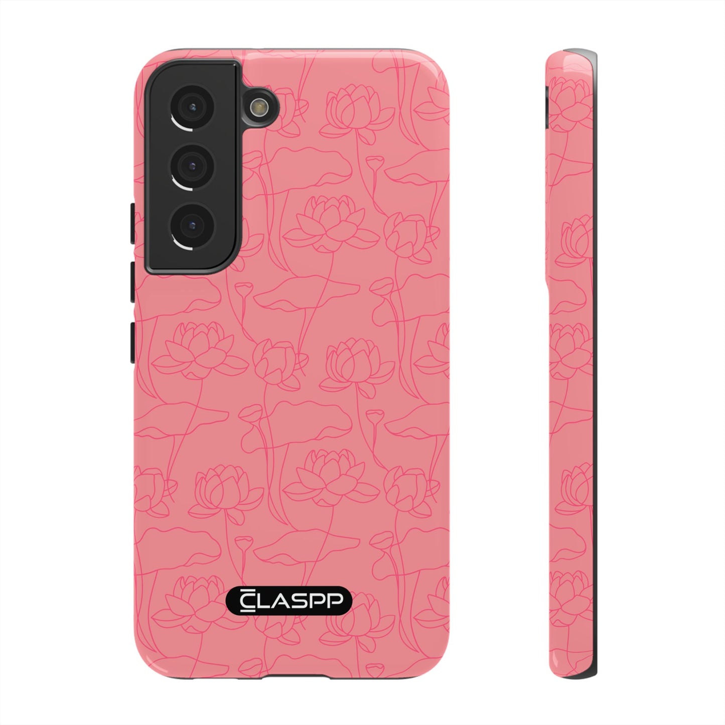 Festive Pink | Christmas | Hardshell Dual Layer Phone Case