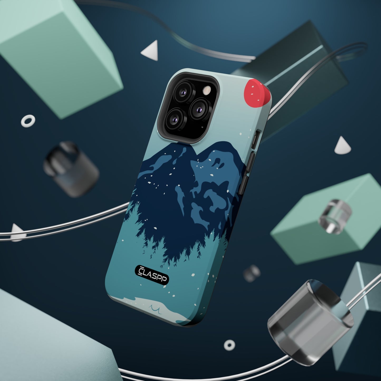 Mermaid Mountain | Monta Vista | MagSafe Hardshell Dual Layer Phone Case