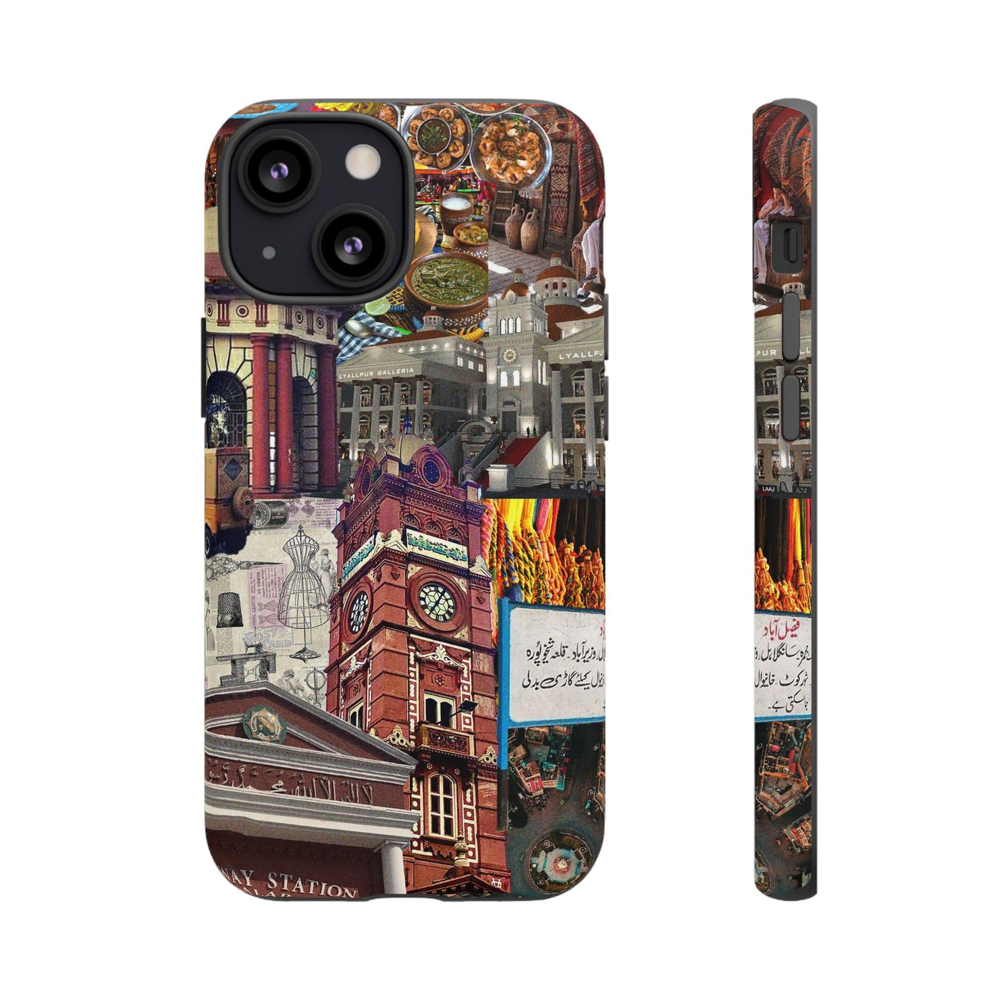 Postcard from Faisalabad – The Textile Heartbeat Phone Case