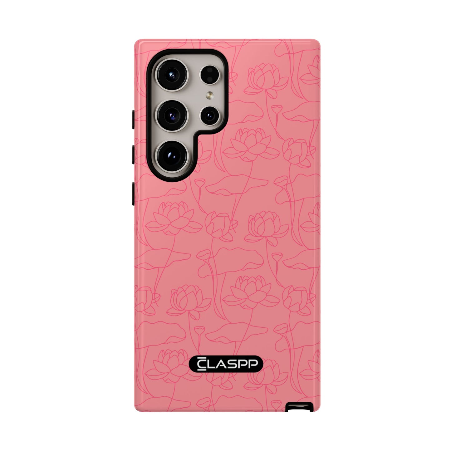 Festive Pink | Christmas | Hardshell Dual Layer Phone Case