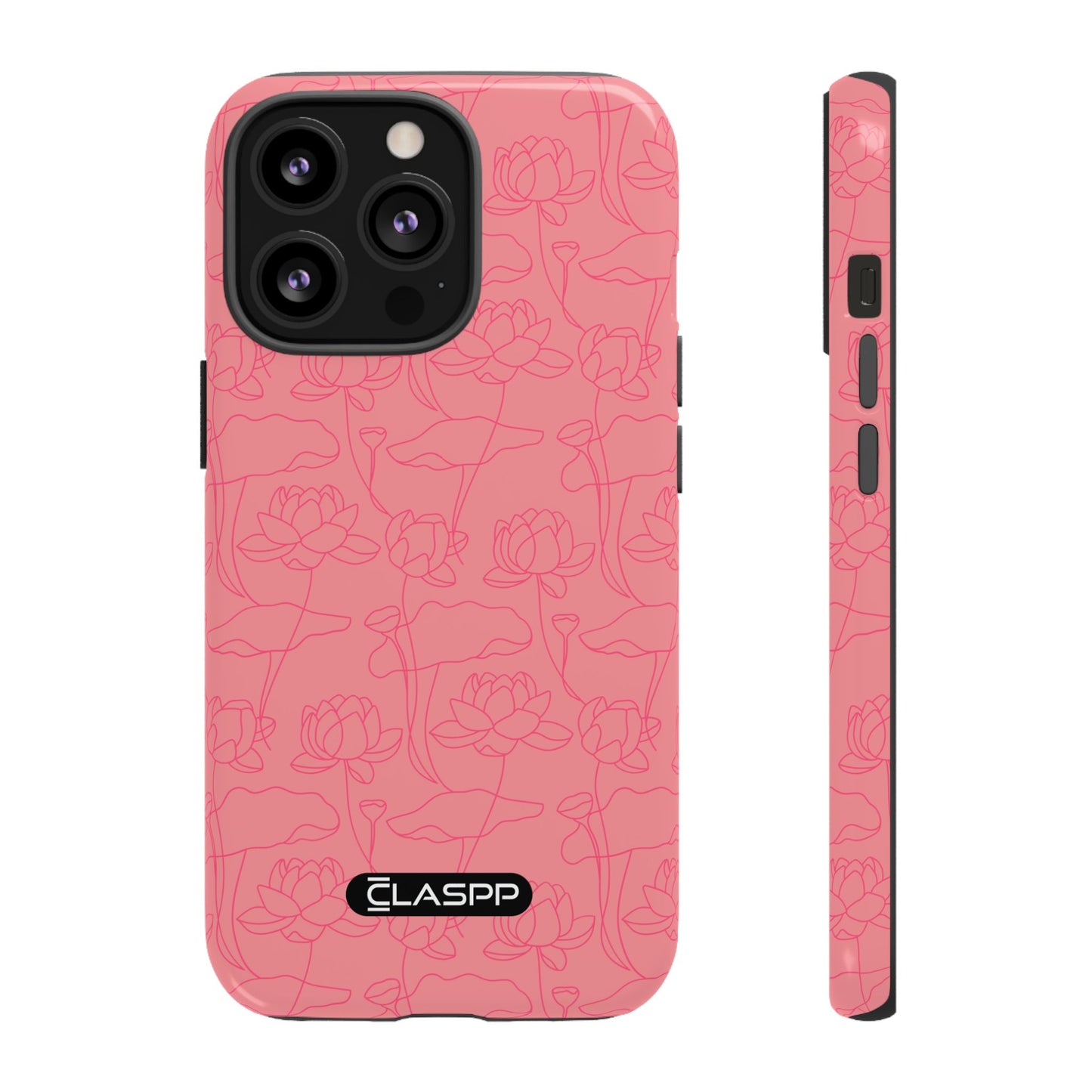 Festive Pink | Christmas | Hardshell Dual Layer Phone Case