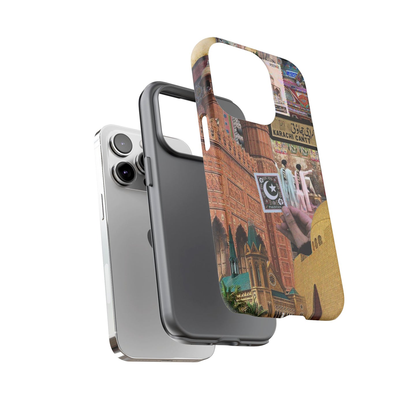 Postcard from Karachi – The City of Lights Phone Case