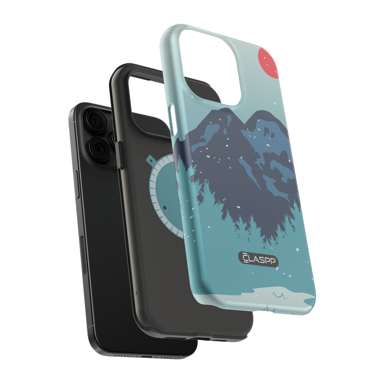 Mermaid Mountain | Monta Vista | MagSafe Hardshell Dual Layer Phone Case
