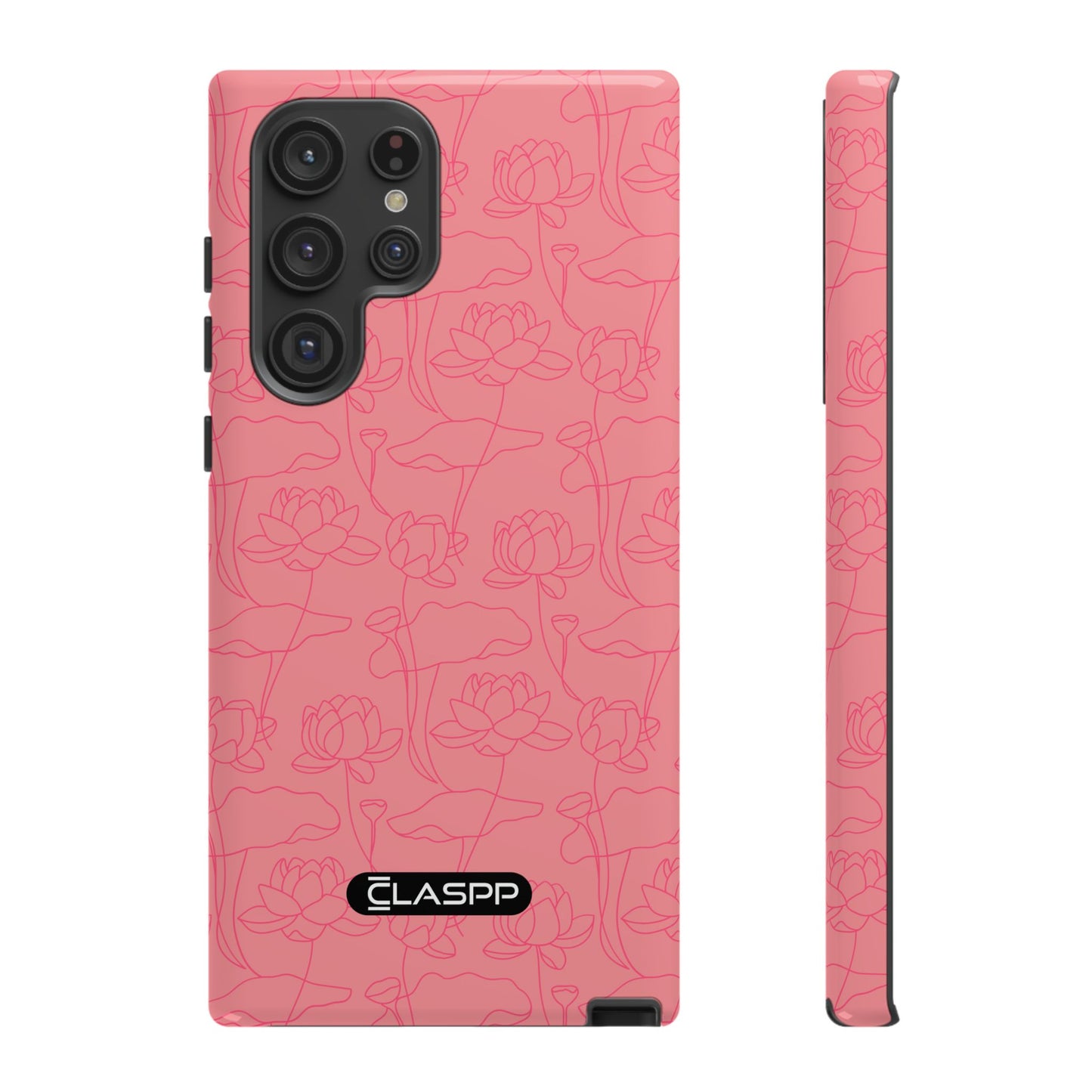 Festive Pink | Christmas | Hardshell Dual Layer Phone Case