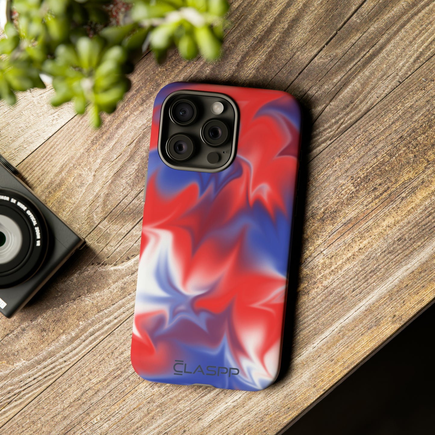 New Red White & Blue | Hardshell Dual Layer Phone Case