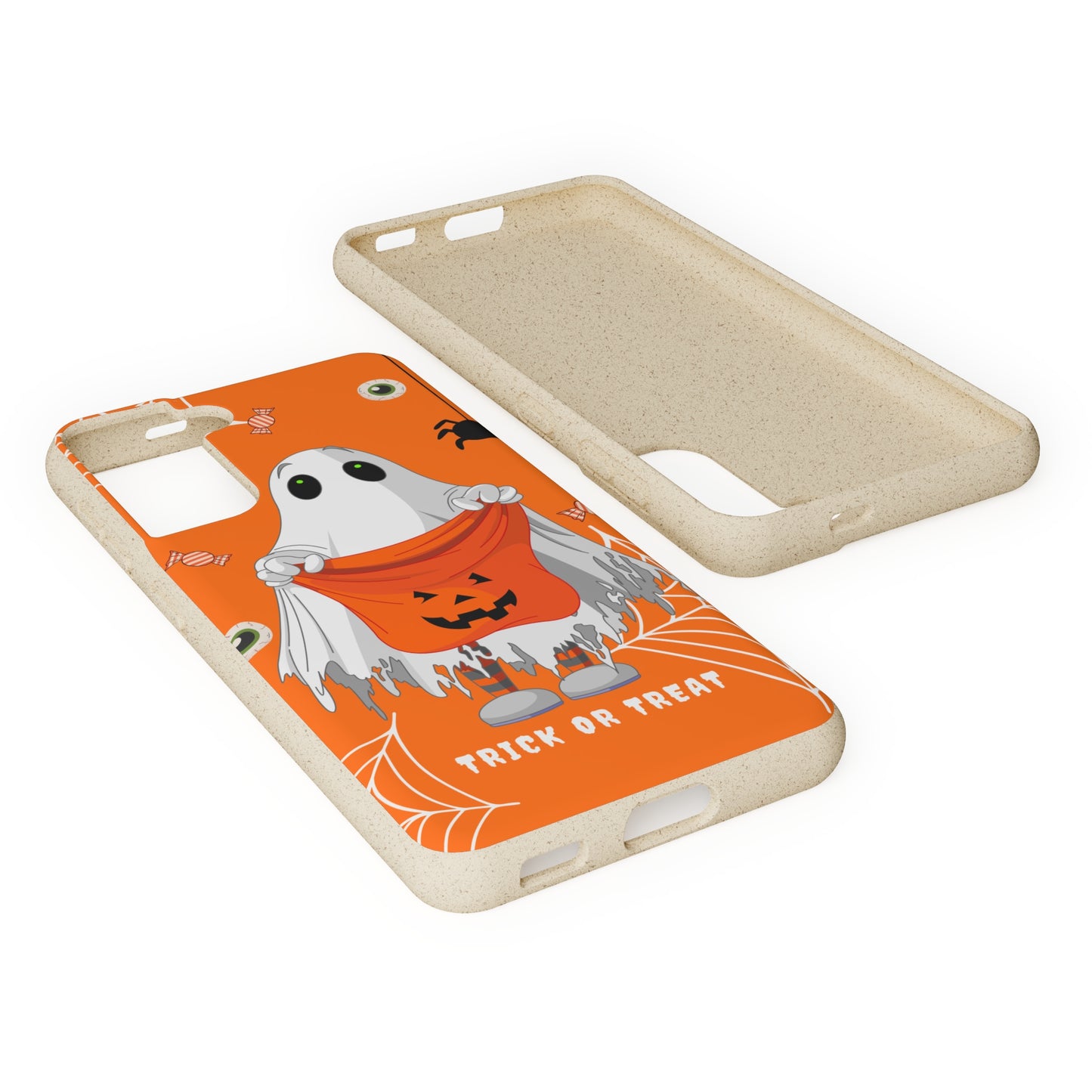 Trick or Treat Orange | Plant-Based Biodegradable Phone Case