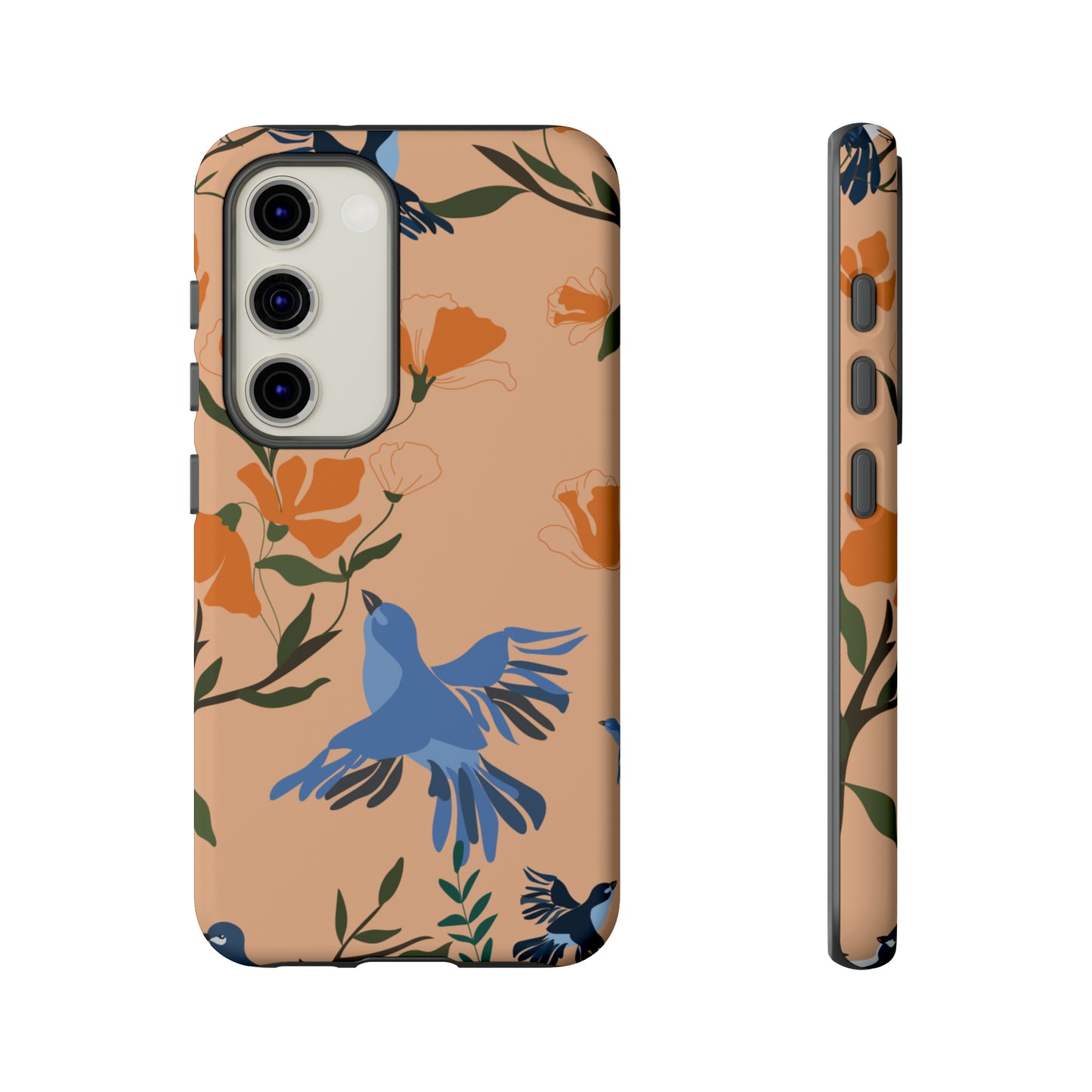 Joyful Blue Bird | Hardshell Dual Layer Phone Case