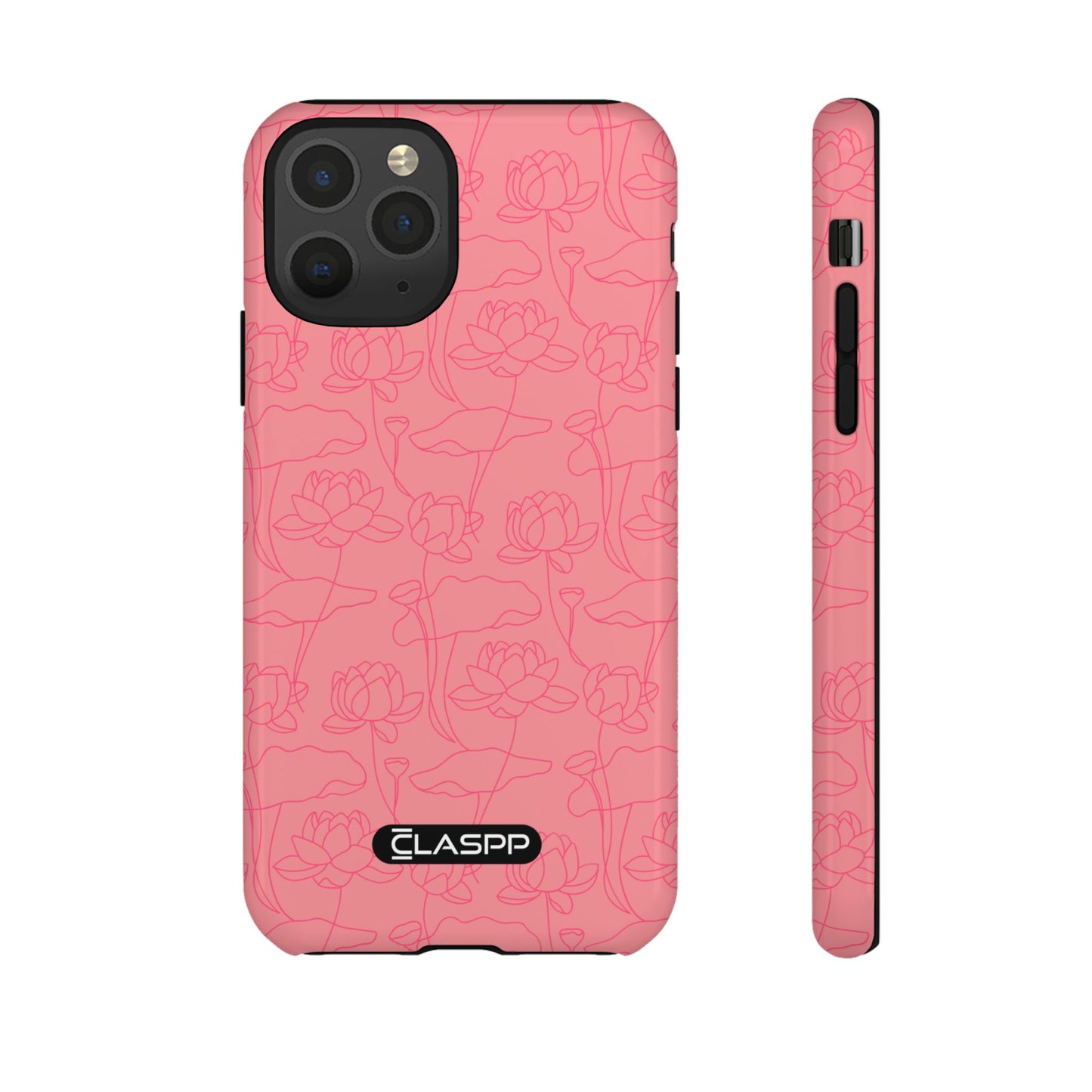 Festive Pink | Christmas | Hardshell Dual Layer Phone Case