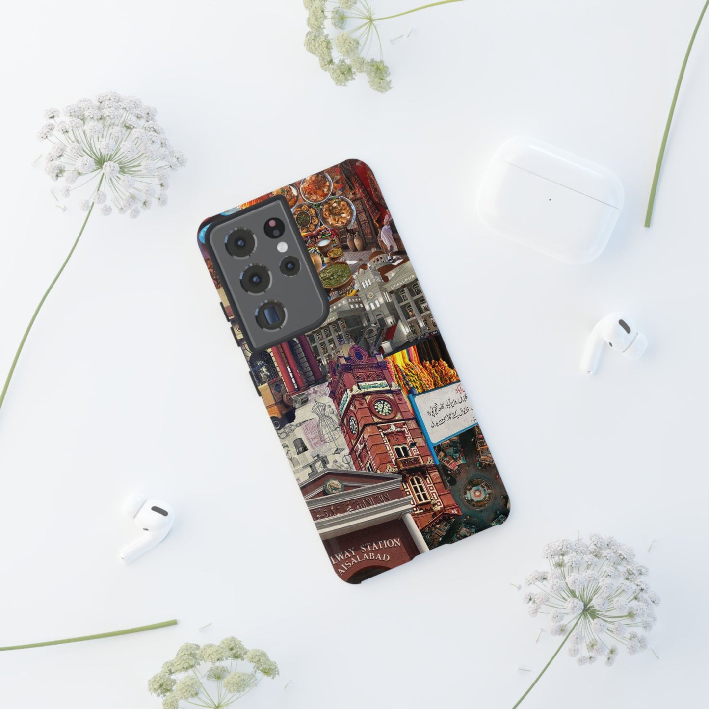 Postcard from Faisalabad – The Textile Heartbeat Phone Case