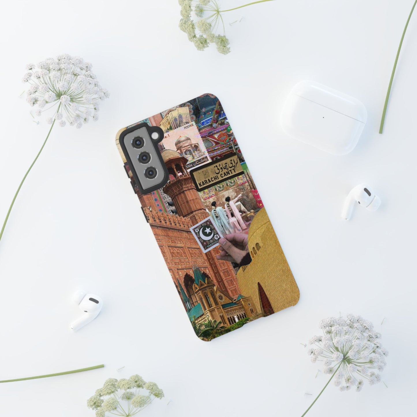 Postcard from Karachi – The City of Lights Phone Case