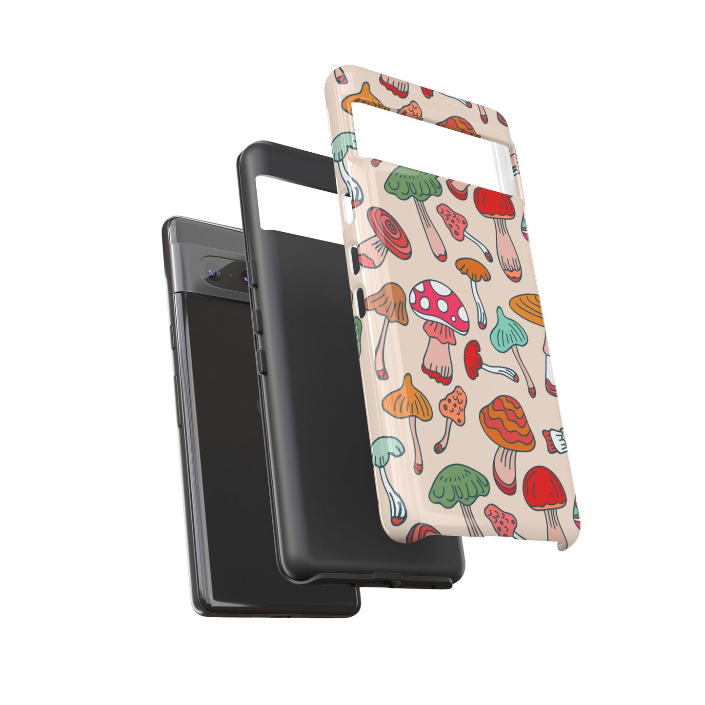 Phone Case - Wild Mushroom Design, Tough Cases for Extra Protection