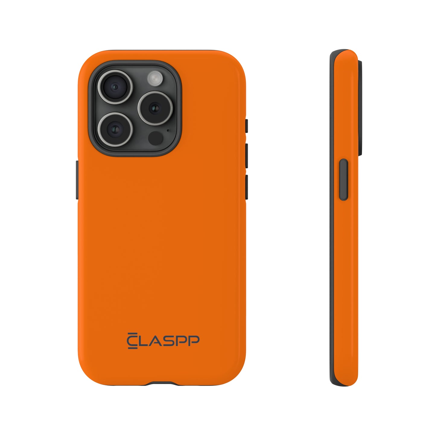 Tangerine Orange | Hardshell Dual Layer Phone Case