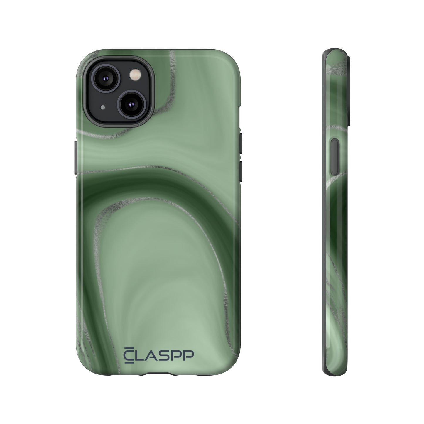 Emerald Elegance | Hardshell Dual Layer Phone Case