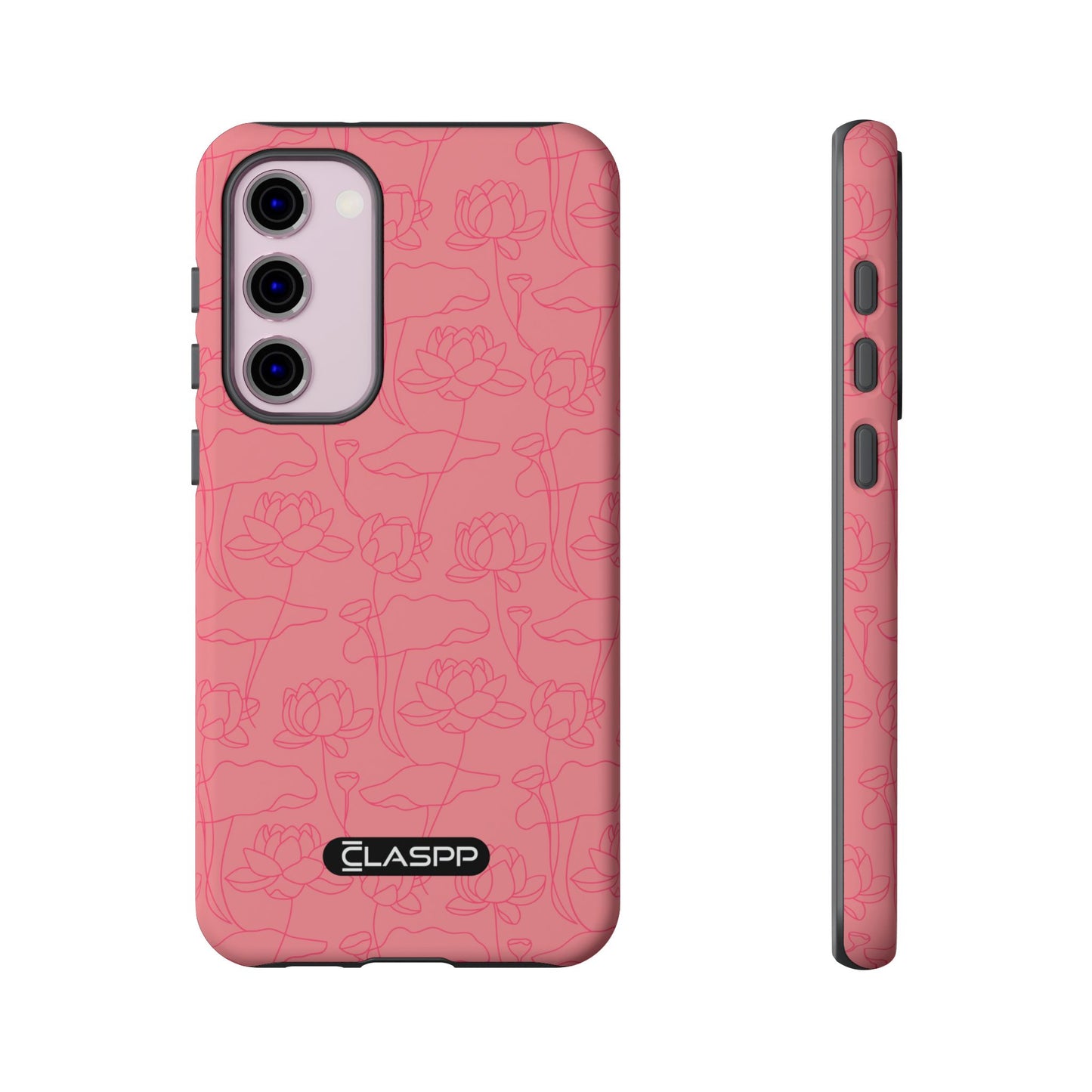 Festive Pink | Christmas | Hardshell Dual Layer Phone Case