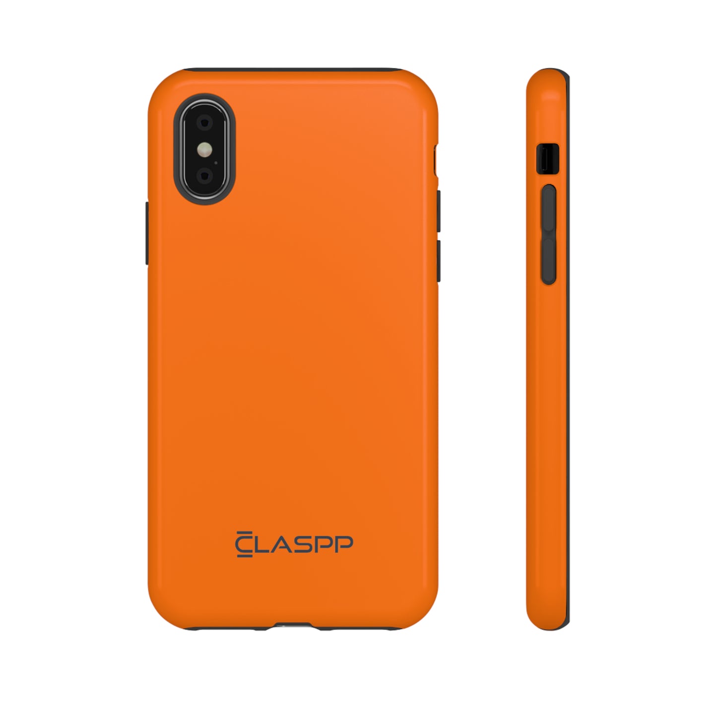 Tangerine Orange | Hardshell Dual Layer Phone Case