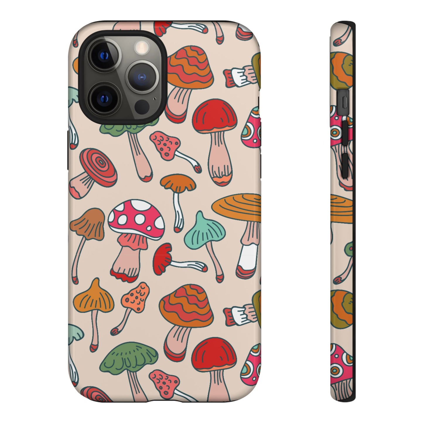 Phone Case - Wild Mushroom Design, Tough Cases for Extra Protection