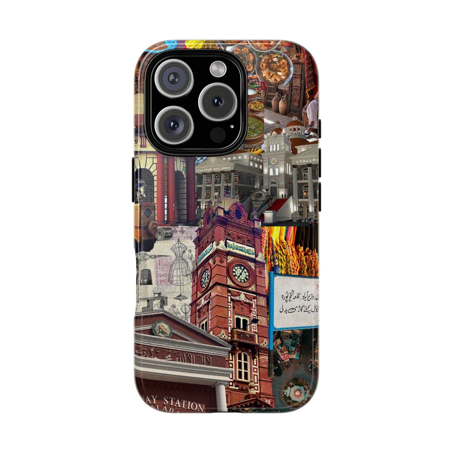 Postcard from Faisalabad – The Textile Heartbeat Phone Case