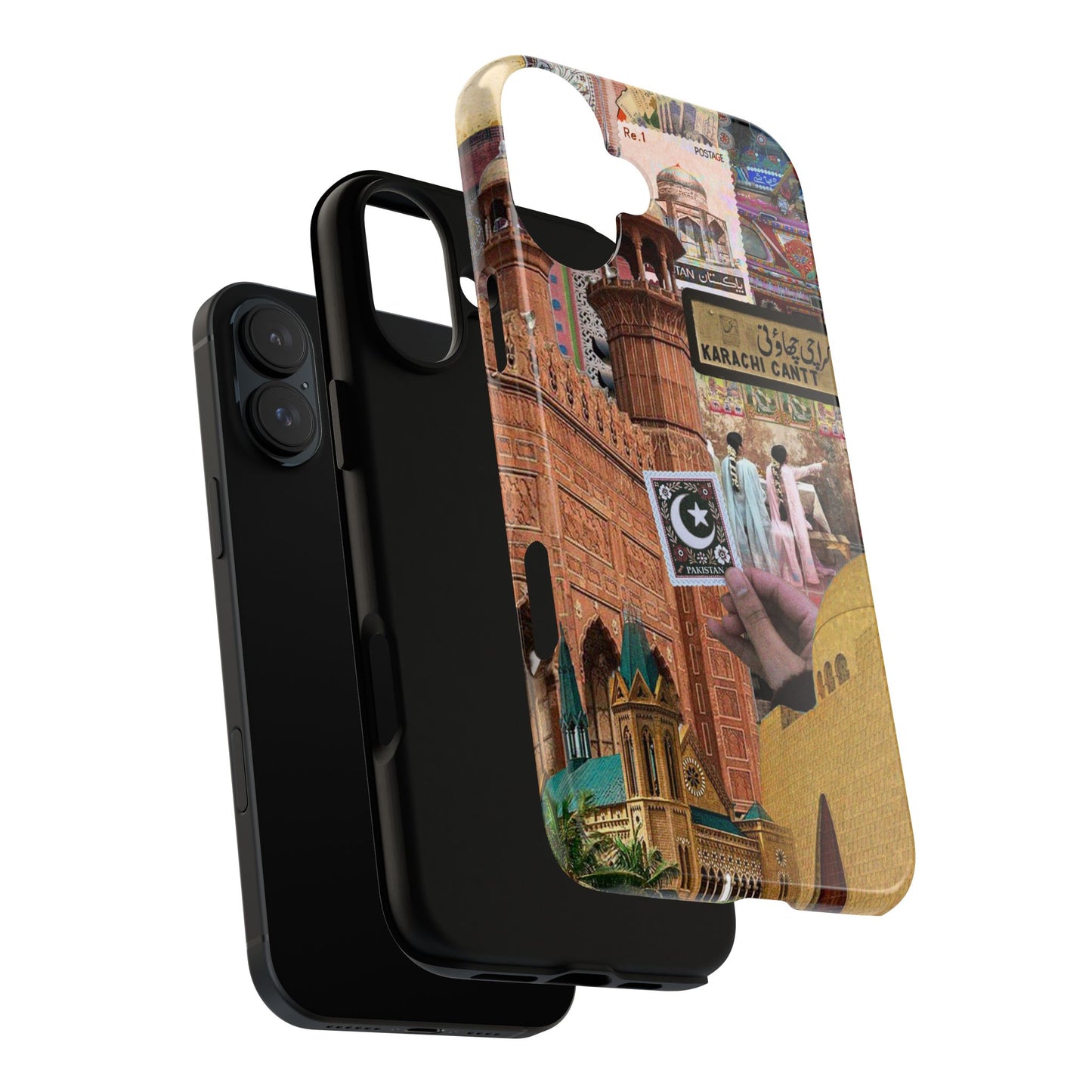 Postcard from Karachi – The City of Lights Phone Case