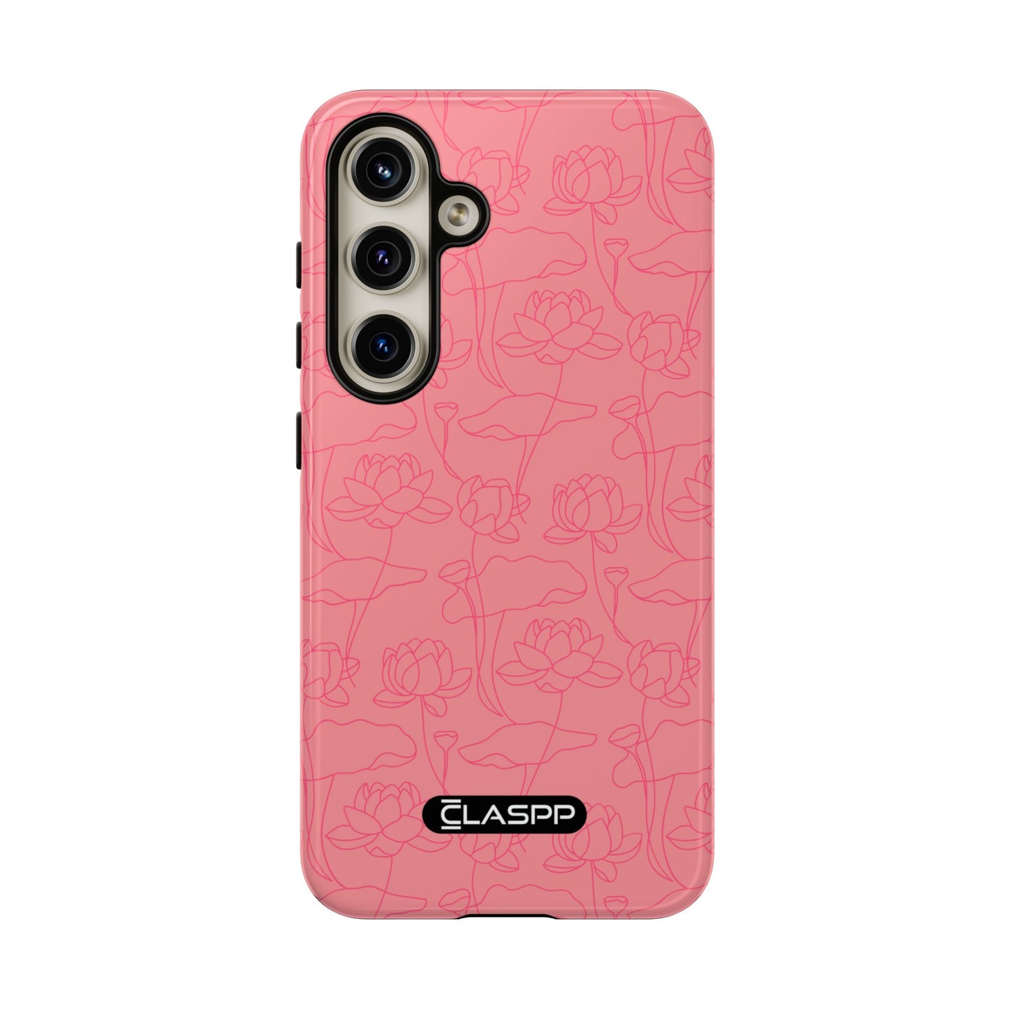 Festive Pink | Christmas | Hardshell Dual Layer Phone Case