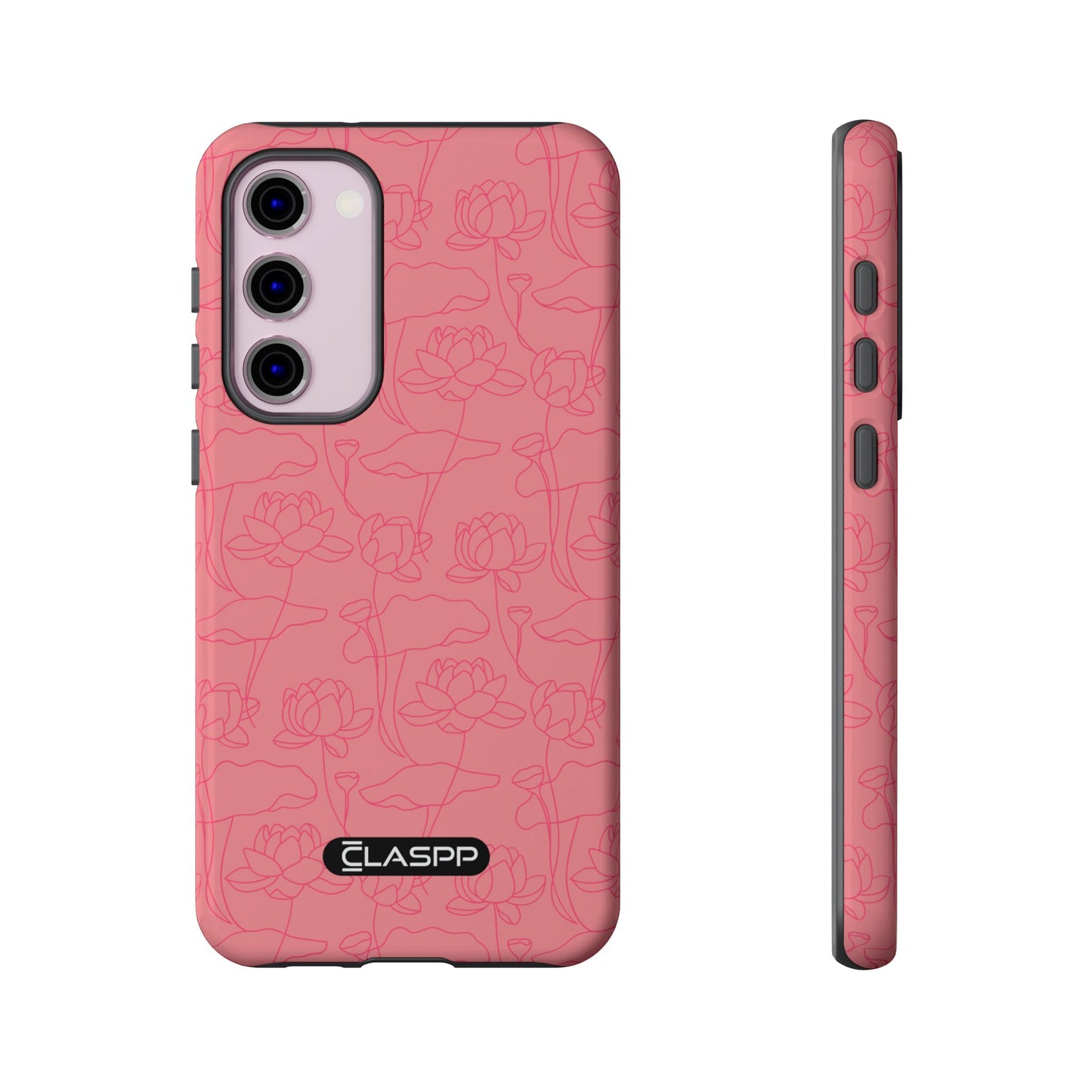 Festive Pink | Christmas | Hardshell Dual Layer Phone Case