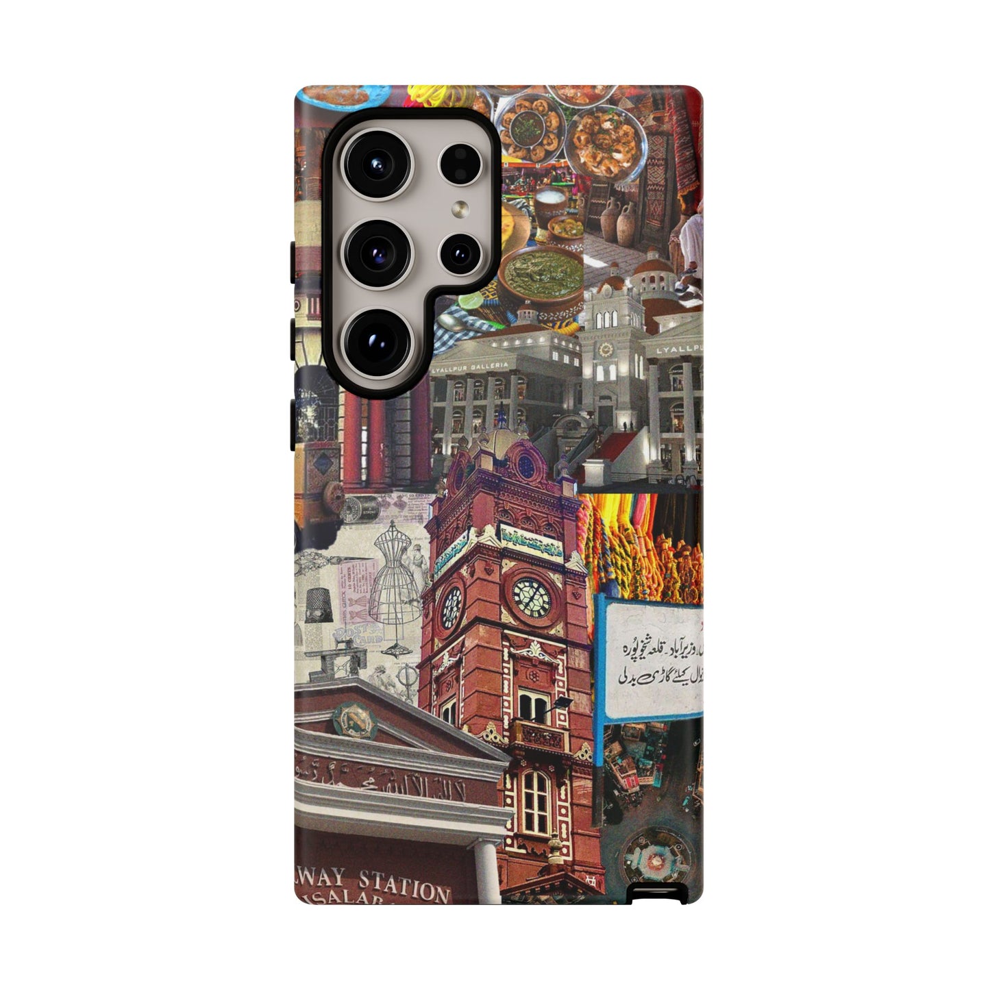 Postcard from Faisalabad – The Textile Heartbeat Phone Case