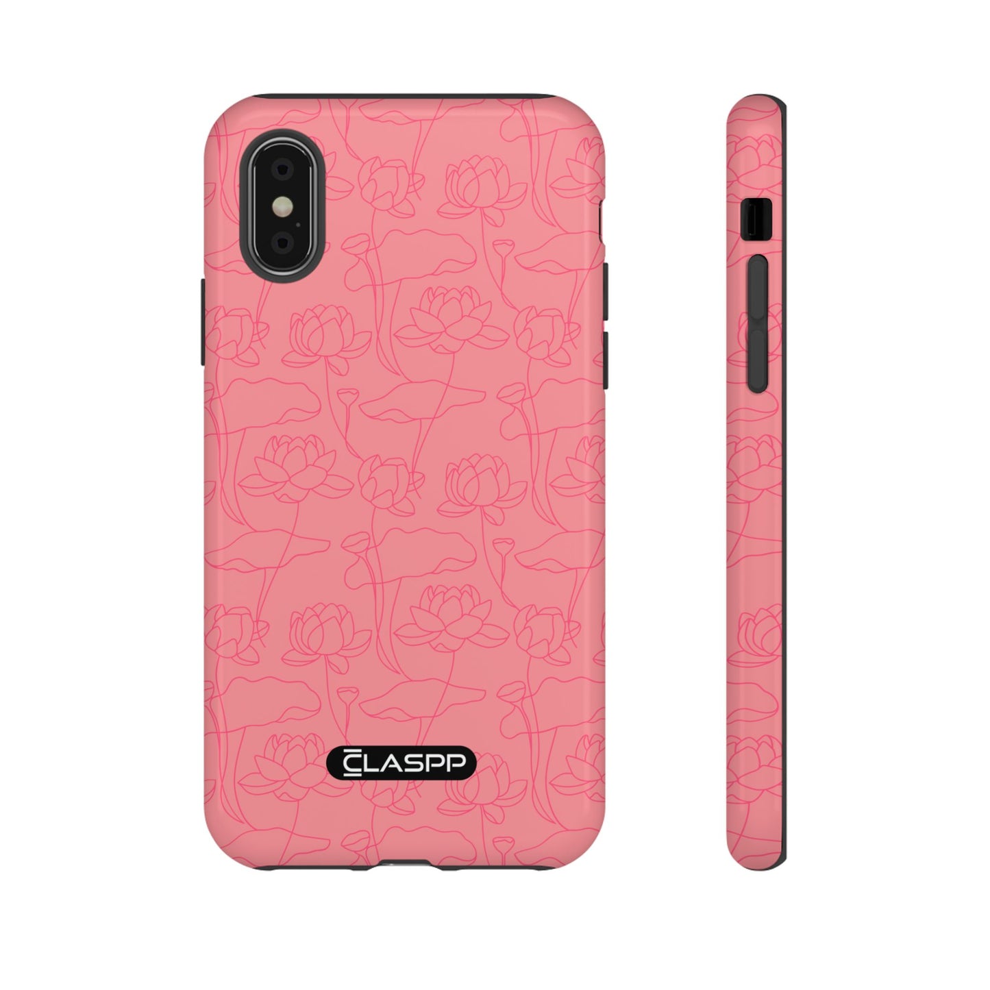 Festive Pink | Christmas | Hardshell Dual Layer Phone Case