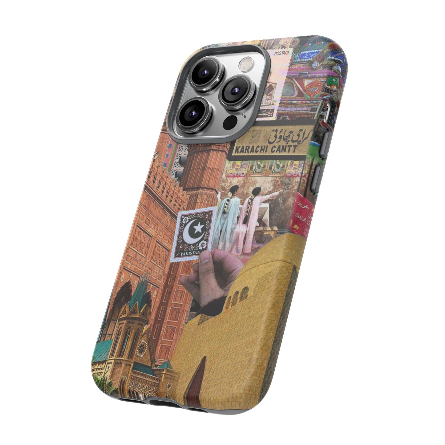 Postcard from Karachi – The City of Lights Phone Case