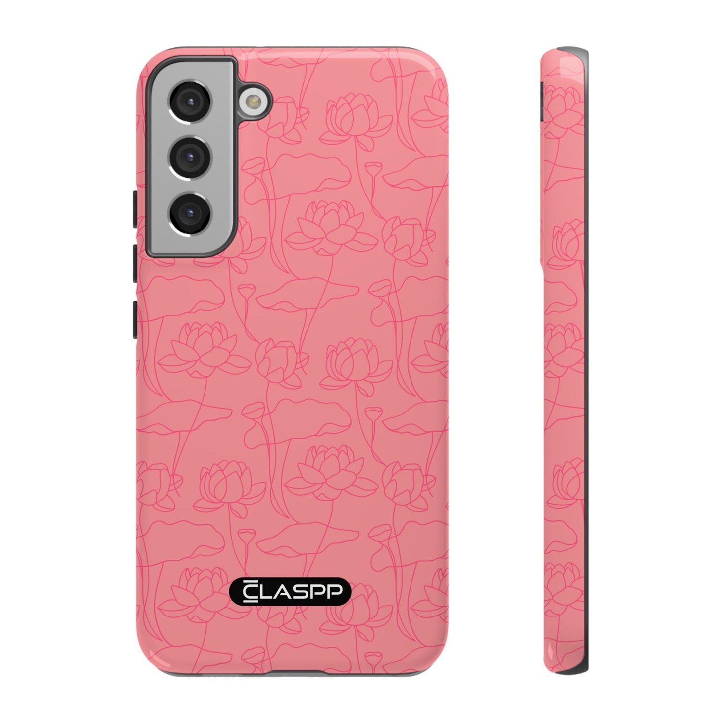 Festive Pink | Christmas | Hardshell Dual Layer Phone Case