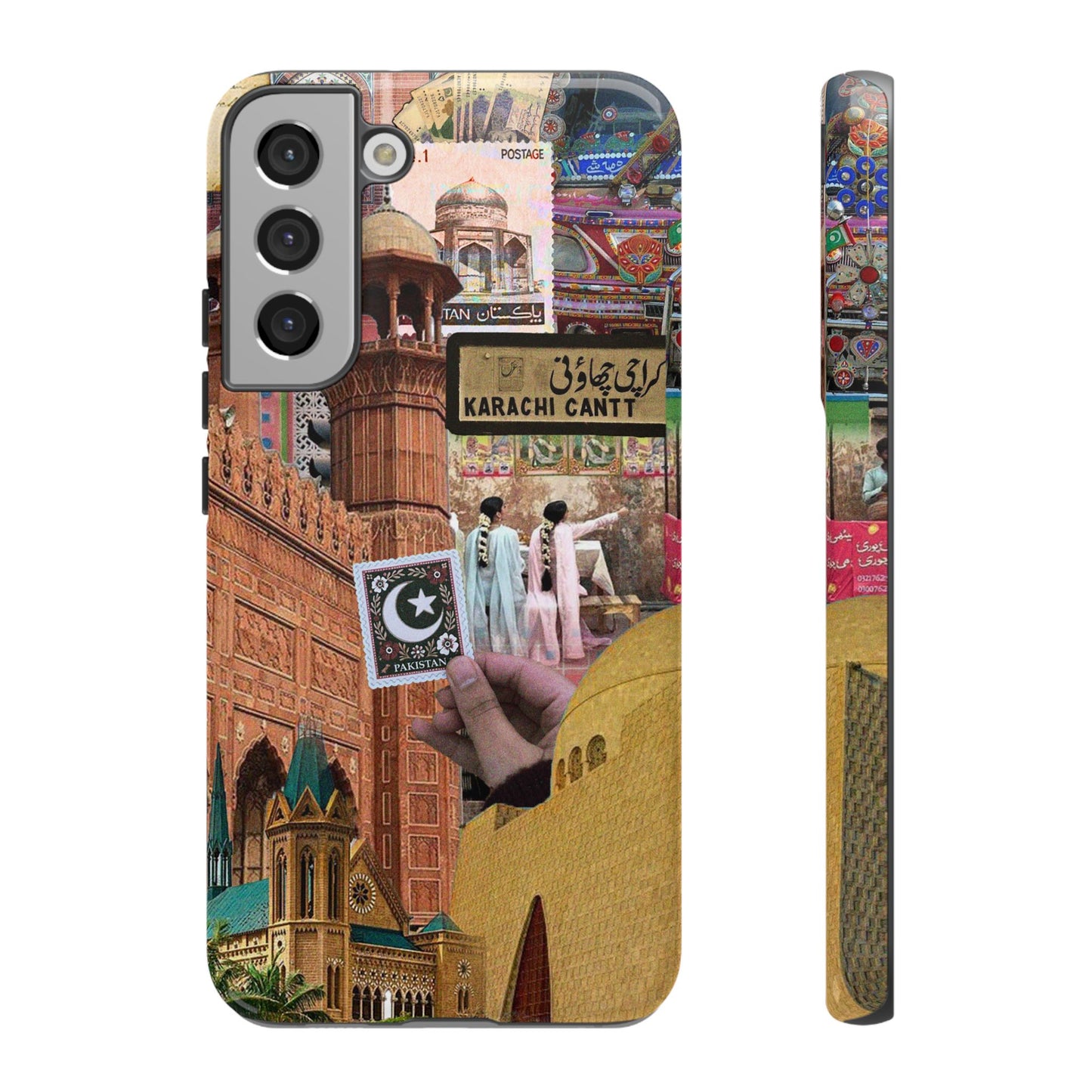 Postcard from Karachi – The City of Lights Phone Case