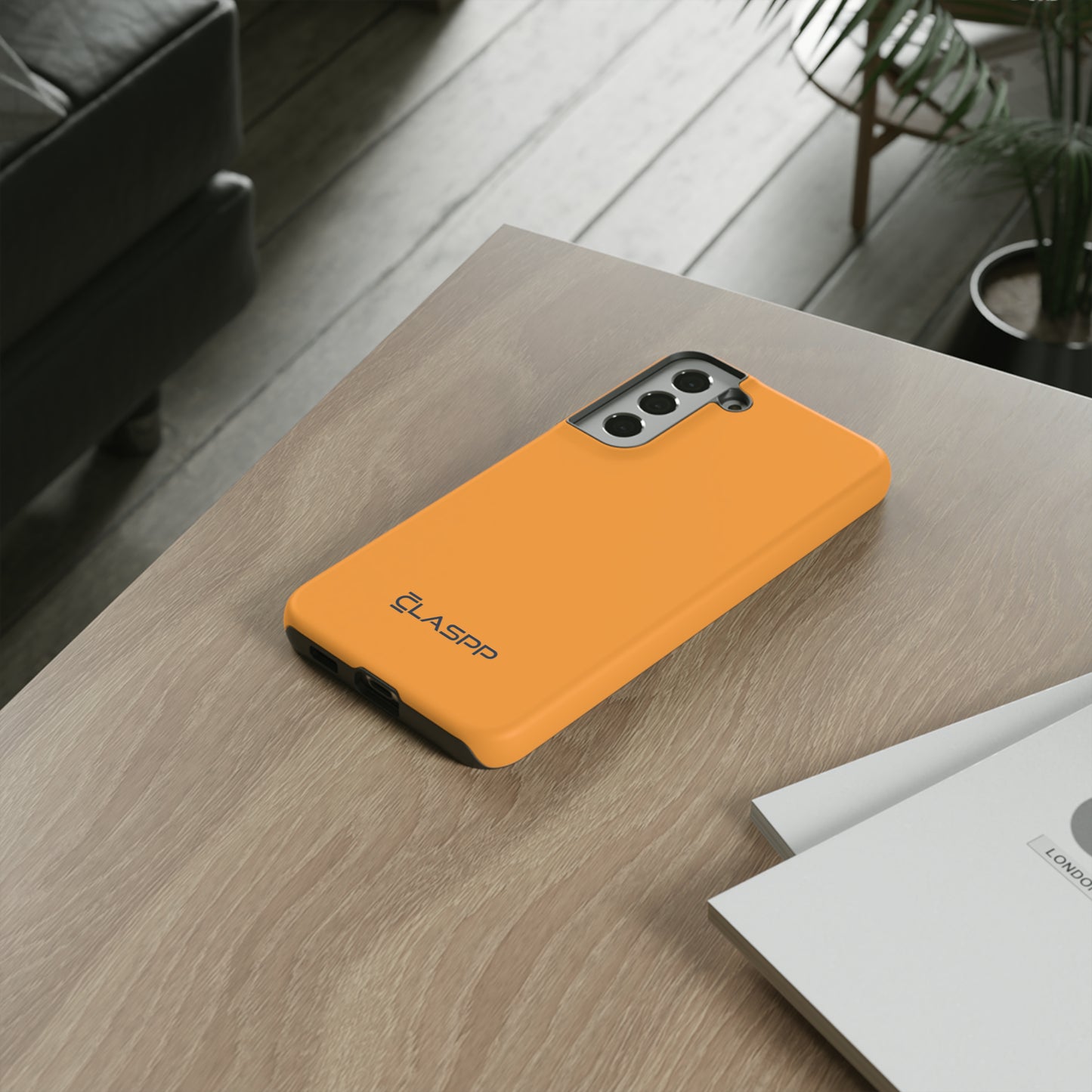 Candlelight Orange | Hardshell Dual Layer Phone Case