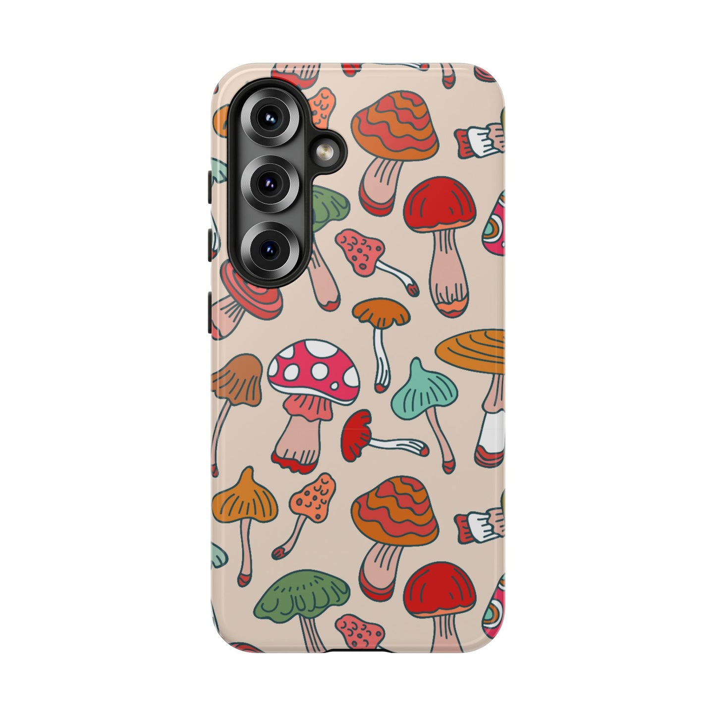 Phone Case - Wild Mushroom Design, Tough Cases for Extra Protection